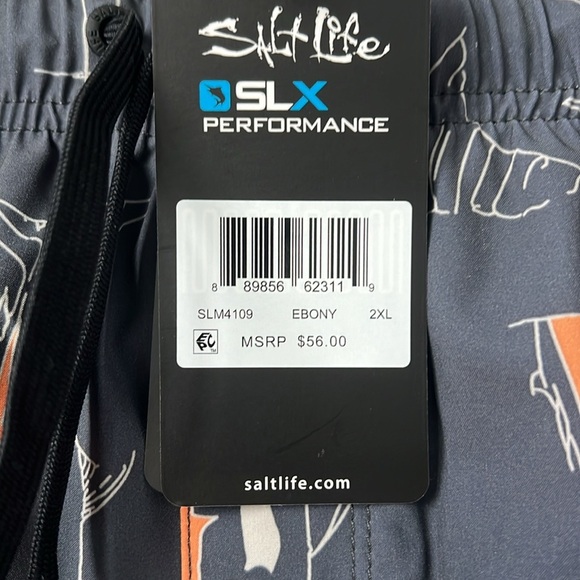 NWT Men’s Salt Life swim trunks size XXL - Picture 5 of 8